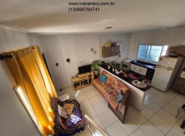 Foto 01 · Sobrado em condomínio fechado, 2 quartos,  com piscina e espaço grill-V. Atlântica - Mongaguá