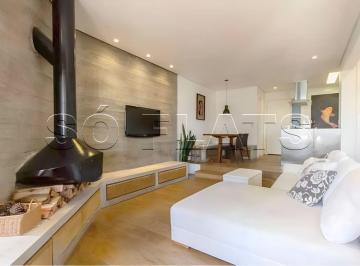 Apartamento · 78m² · 1 Quarto · 2 Vagas · Flat The Regent no Morumbi com 78m², varanda gourmet, hidromassagem e 2 vagas