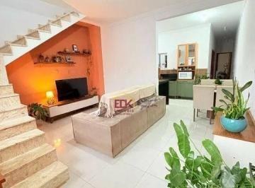 9c8590c865cdc316dc6c8e2b4b716084fe4f18f1 · Sobrado com 3 dormitórios à venda, 90 m² por R$ 450.000 - Piracangaguá - Taubaté/SP