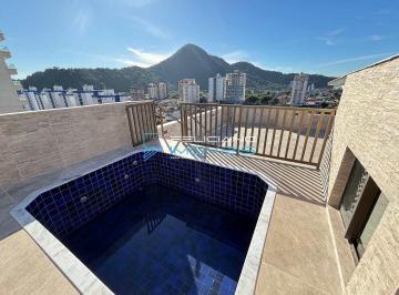 Apartamento · 120m² · 3 Quartos · 2 Vagas · Cobertura com 3 quartos, Canto do Forte, Praia Grande - R$ 949 mil, Cod: 5855