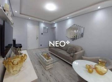 c0552bfe706a9306a03a2000e25de0c9cca8f068 · Apartamento mobiliado, 3 dormitórios, Pompéia, em Santos.