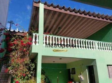Fundos · Casa à venda, 211 m² por R$ 535.000,00 - Parque das Nações - Santo André/SP