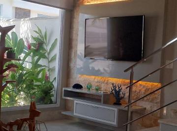 Casa · 213m² · 3 Quartos · 2 Vagas · Sobrado Mobiliado de Alto Padrão 3 Suítes Plenas em Condomínio Fechado – Pronto para Morar e Enca