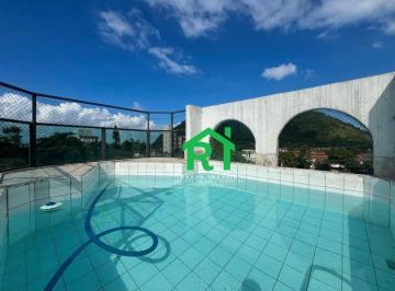 Piscina · Cobertura com 2 dormitórios à venda, 150 m² por R$ 850.000,00 - Tombo - Guarujá/SP