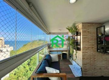 Varanda Gourmet · Apartamento frente mar com 2 quartos (1 suíte), 2 vagas e lazer à venda em Jardim Astúrias, Guarujá
