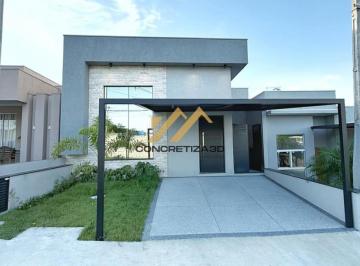 Casa · 204m² · 3 Quartos · Casa com 3 suítes à venda, 204.46 m² - Condomínio Mantova - Indaiatuba/SP