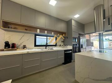 Casa · 348m² · 4 Quartos · 4 Vagas · Sobrado com 4 suítes à venda, 348 m² - Condomínio Helvétia Park - Indaiatuba/SP