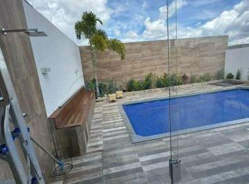 Casa · 300m² · 3 Quartos · 4 Vagas · Casa 3 Suítes, Piscina Aquecida e Energia Solar no Residencial Palacius – Vicente Pires