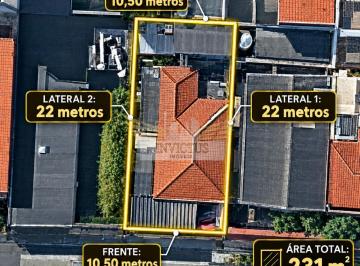 Terreno · 231m² · Terreno Residencial Plano para Comprar, 231m² - Vila Alzira, Santo André/SP.