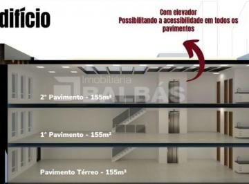 Comercial · 465m² · 3 Vagas · PRÉDIO COMERCIAL NOVO - 3 PAVIMENTOS -
