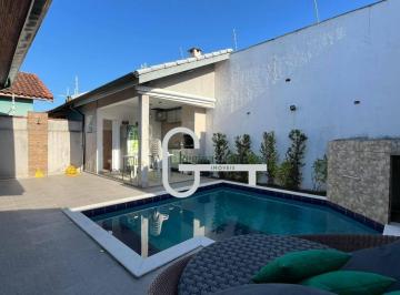 c4d112c75ac5f3a1f8a7df46c4ffa408cf2da514 · Casa com 3 dormitórios à venda, 151 m² por R$ 850.000,00 - Balneário Três Marias - Peruíbe/SP
