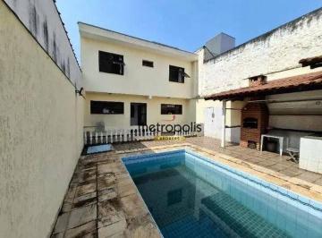 Quintal com Piscina e Churrasqueira · Sobrado à venda, 224 m² por R$ 1.441.000,00 - Vila Floresta - Santo André/SP
