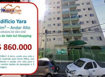 19fd397a057fd0b45b062b43bf0954232828dc98 · Apartamento com 4 dormitórios à venda, 108 m² por R$ 860.000,00 - Floradas de São José - São José do