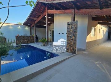 8bfbfcc6c320f495463ac410401c5801b42b3210 · Casa Térrea Isolada com 4 Suítes e Piscina – 205m² | Venda R$2.600.000 ou Aluguel R$12.000 – Canto d