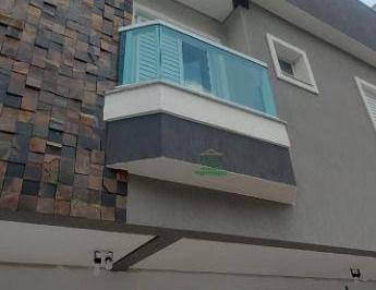 0f7709c2bbbaf405d70e4a8ef6e62e1a990a6ead · Sobrado com 3 dormitórios à venda, 120 m² por R$ 820.000,00 - Paraíso - Santo André/SP