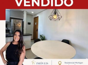 Apartamento de 1 quarto, Águas Claras · Residencial Michigan - 1 quarto - Andar Alto - Semi mobiliado -