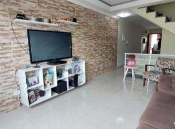 Casa · 140m² · 3 Quartos · 2 Vagas · Sobrado com 3 dormitórios à venda, 140 m² por R$ 650.000,00 - Jardim Stella - Santo André/SP