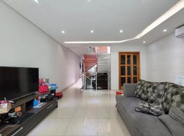 Casa · 190m² · 3 Quartos · 4 Vagas · Sobrado com 3 quartos à venda, 190 m² por R$ 860.000 - Jardim Santo Alberto - Santo André/SP