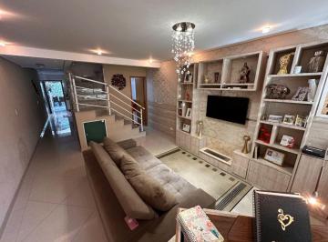 Casa · 160m² · 3 Quartos · 2 Vagas · Sobrado com 3 dormitórios à venda, 160 m² por R$ 939.000,00 - Vila Camilópolis - Santo André/SP
