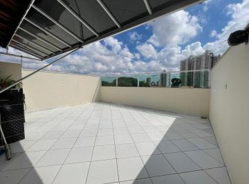 Apartamento · 120m² · 2 Quartos · 2 Vagas · Cobertura com 2 dormitórios à venda, 120 m² por R$ 645.000,00 - Vila Scarpelli - Santo André/SP