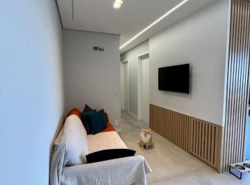 Sala · Apartamento com 3 dormitórios à venda, 73 m² por R$ 955.000 - Vila Alzira - Santo André/SP