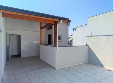 Apartamento · 82m² · 2 Quartos · 2 Vagas · Cobertura com 2 dormitórios à venda, 82 m² por R$ 440.000,00 - Vila Scarpelli - Santo André/SP