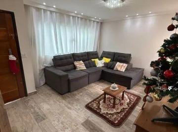 Casa · 165m² · 3 Quartos · 4 Vagas · Sobrado com 3 dormitórios à venda, 165 m² por R$ 849.000,00 - Jardim Santo Antônio - Santo André/SP