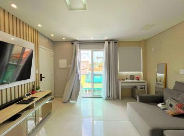 Apartamento · 112m² · 2 Quartos · 1 Vaga · Cobertura com 2 dormitórios à venda, 112 m² por R$ 565.000,00 - Vila Pires - Santo André/SP