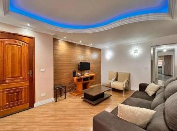 Casa · 158m² · 3 Quartos · 2 Vagas · Sobrado com 3 dormitórios à venda, 158 m² por R$ 820.000,00 - Parque Jaçatuba - Santo André/SP