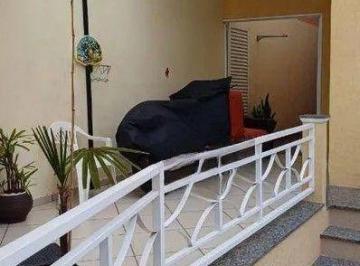 Casa de 4 quartos, Santo André · Sobrado com 4 dormitórios à venda, 140 m² por R$ 860.000 - Vila Scarpelli - Santo André/SP