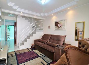 Casa · 89m² · 2 Quartos · 2 Vagas · Sobrado com 2 Quartos à venda, 89m² por R$ 720.000,00 - Bairro Jardim - Santo André/SP
