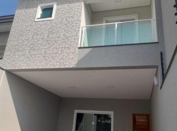 Casa · 131m² · 3 Quartos · 4 Vagas · Sobrado com 3 dormitórios à venda, 131 m² por R$ 900.000,00 - Parque Oratório - Santo André/SP