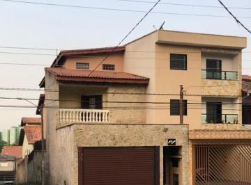 Faixada · Sobrado com 3 dormitórios à venda, 228 m² por R$ 1.378.000,00 - Parque Marajoara - Santo André/SP