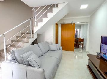 Casa · 90m² · 2 Quartos · 2 Vagas · Sobrado com 2 Quartos à venda, 90m² por R$ 610.000,00 - Vila Helena - Santo André/SP