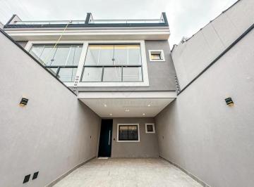 Casa · 180m² · 3 Quartos · 4 Vagas · Sobrado com 3 dormitórios à venda, 180 m² por R$ 1.300.000,00 - Parque das Nações - Santo André/SP