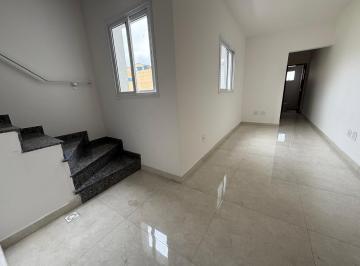 Apartamento · 75m² · 2 Quartos · 1 Vaga · Cobertura com 2 dormitórios à venda, 74 m² por R$ 390.000,00 - Jardim das Maravilhas - Santo André/S