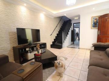 Casa · 140m² · 2 Quartos · 2 Vagas · Sobrado com 2 quartos à venda, 140 m² por R$ 750.000 - Vila Bela Vista - Santo André/SP