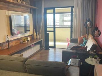 Sala · Apartamento com 03 suítes à venda, 144 m² no Centro - Santo André/SP