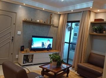 Apartamento · 89m² · 3 Quartos · 2 Vagas · Apartamento com 3 dormitórios à venda, 89 m² por R$ 742.000,00 - Vila Curuçá - Santo André/SP