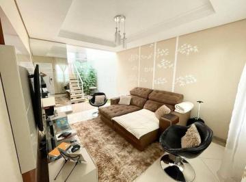 Casa · 120m² · 3 Quartos · 2 Vagas · Sobrado com 3 dormitórios à venda, 120 m² por R$ 730.000,00 - Vila Scarpelli - Santo André/SP