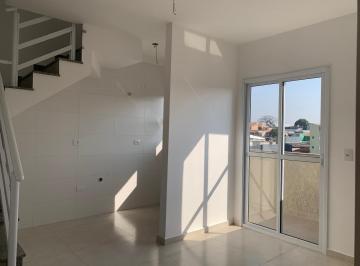 Apartamento · 98m² · 2 Quartos · 1 Vaga · Cobertura com 2 dormitórios à venda, 98 m² por R$ 437.000,00 - Jardim Santo Alberto - Santo André/SP
