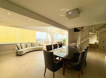 Apartamento · 240m² · 4 Quartos · 4 Vagas · Cobertura com 04 dormitórios para locação, 240 m² no Centro - Santo André/SP