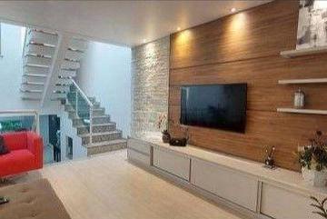 Casa · 168m² · 4 Quartos · 3 Vagas · Sobrado com 4 dormitórios à venda, 168 m² por R$ 1.100.000,00 - Jardim Bela Vista - Santo André/SP