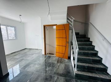 Casa · 60m² · 2 Quartos · 2 Vagas · Sobrado com 2 dormitórios à venda, 60 m² por R$ 650.000,00 - Vila Cecília Maria - Santo André/SP