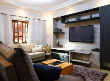 Casa · 180m² · 3 Quartos · 2 Vagas · Sobrado com 03 dormitórios à venda, 125 m² por R$ 860.000,00 - Vila Scarpelli - Santo André/SP