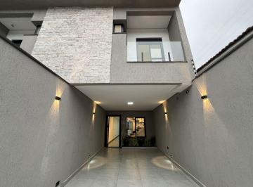 Frente · Sobrado com 3 dormitórios à venda, 143 m² por R$ 1.000.000,00 - Vila Camilópolis - Santo André/SP