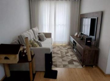 sala · Apartamento à venda, 63 m² por R$ 320.000,00 - Jardim Santo André - Santo André/SP