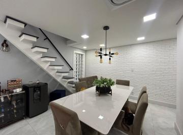 Casa · 210m² · 3 Quartos · 2 Vagas · Sobrado com 3 dormitórios à venda, 210 m² por R$ 950.000,00 - Parque Capuava - Santo André/SP