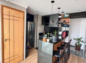 Apartamento · 100m² · 2 Quartos · 3 Vagas · Cobertura com 2 dormitórios à venda, 100 m² por R$ 510.000,00 - Vila Cecília Maria - Santo André/SP