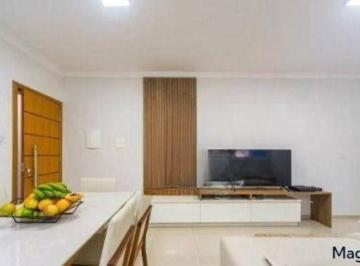 Apartamento · 79m² · 3 Quartos · 2 Vagas · Apartamento com 3 dormitórios à venda, 79 m² por R$ 450.000,00 - Vila Pires - Santo André/SP